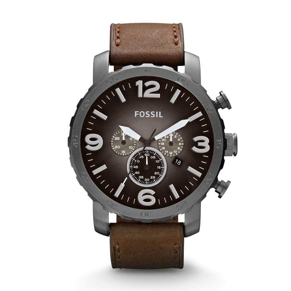 Relógio Fossil Masculino Nate Grafite - JR1424/2PN - 1