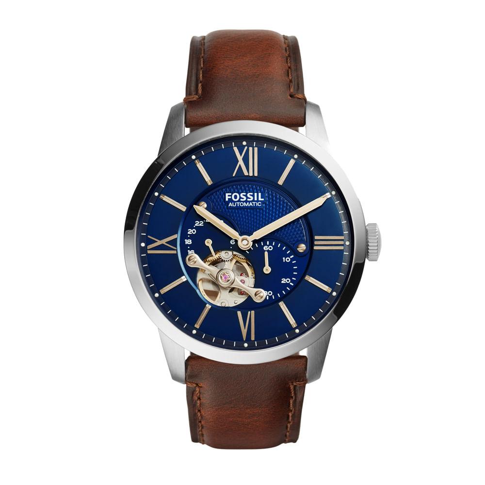 Relógio Fossil Masculino Townsman Prata - ME3110/0AN - 1