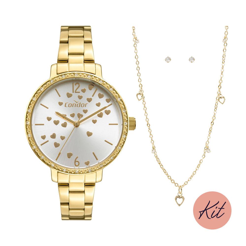 Kit Condor Feminino Mimos E Sutilezas Dourado - COPC21JGB/K4D - 1