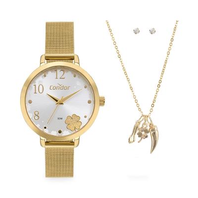 Kit Condor Feminino Mimos E Sutilezas Dourado - COPC21JJH/K4K