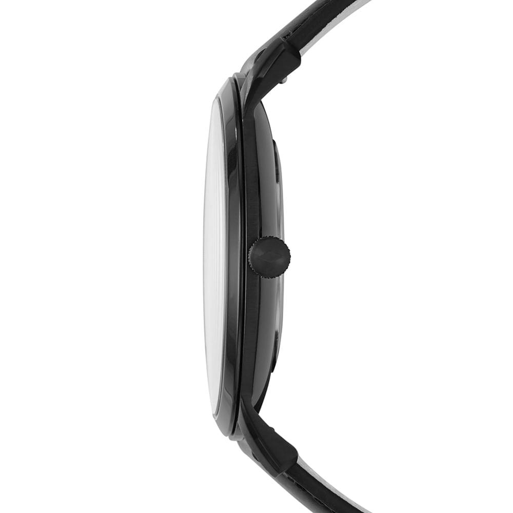 Relógio Fossil Masculino The Minimalist Preto - FS5447/0PN - 2
