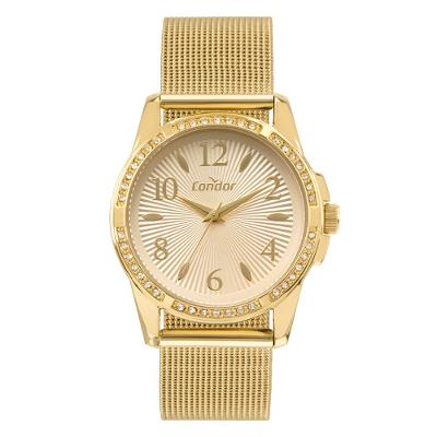 Relógio Condor Feminino Dia A Dia Dourado - CO2036MWG/4D