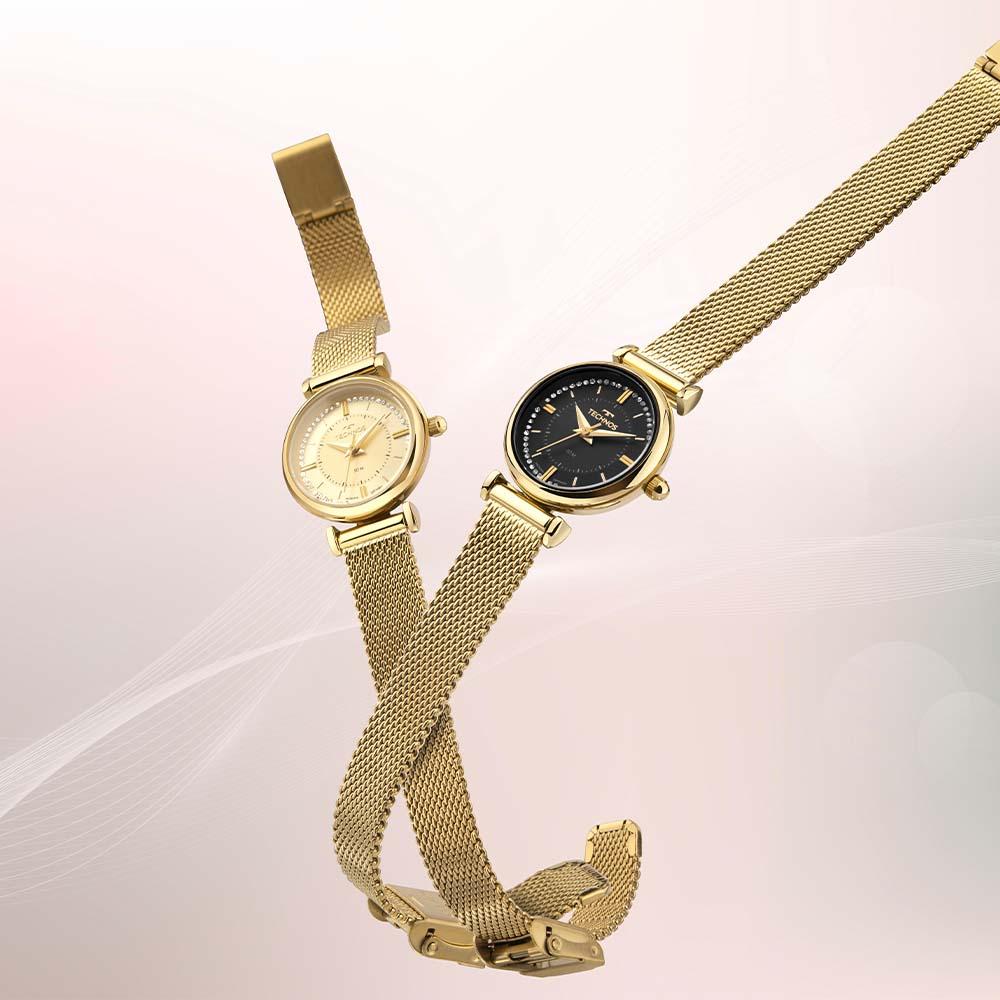 Relógio Technos Feminino Mini Dourado - 2035MXU/1D - 2