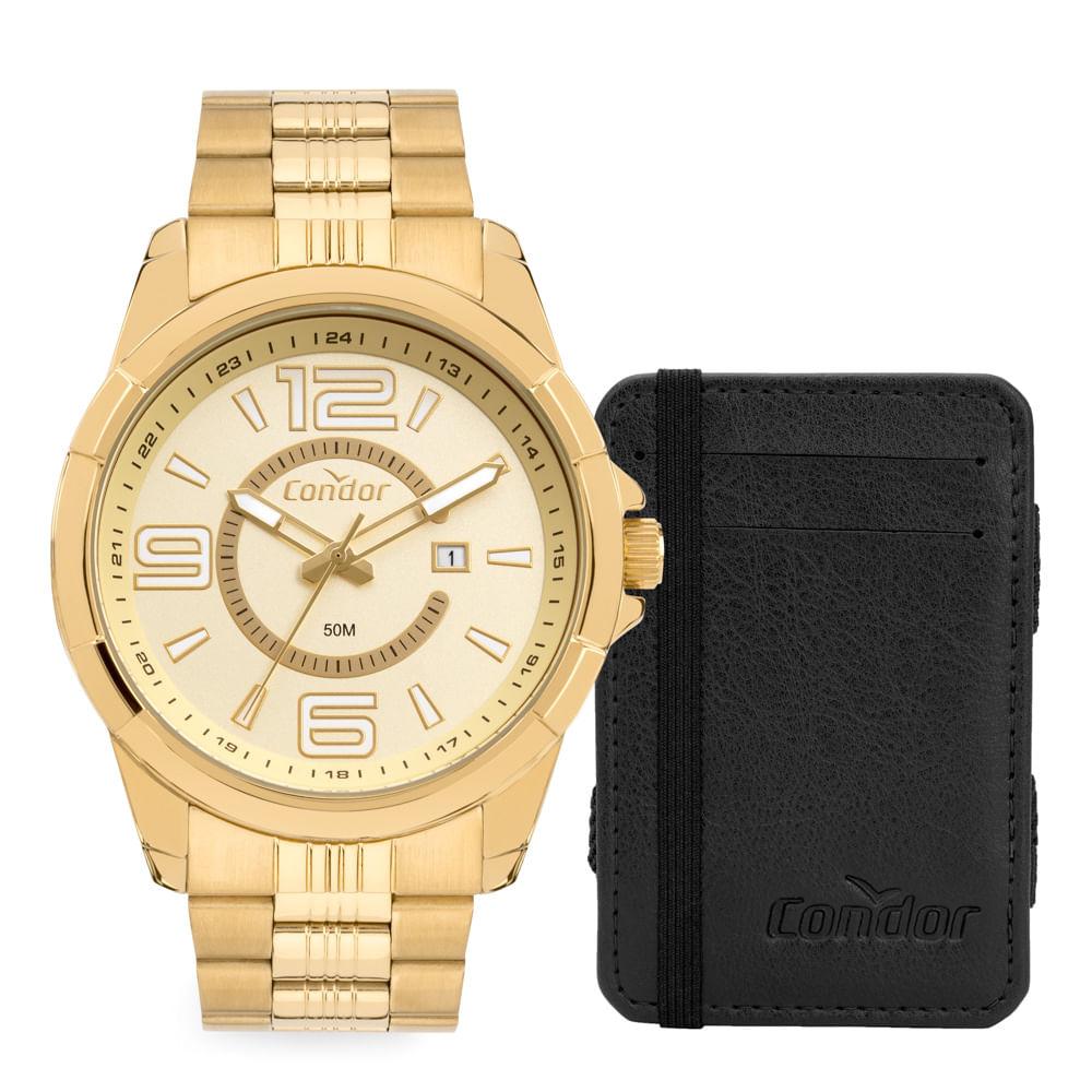 Kit Condor Masculino Speed Dourado - CO2115MVZ/K4X - 1