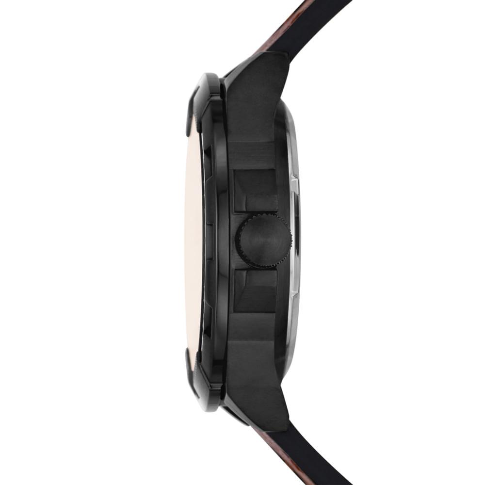 Relógio Fossil Masculino Bronson Preto - ME3219/0PN - 2