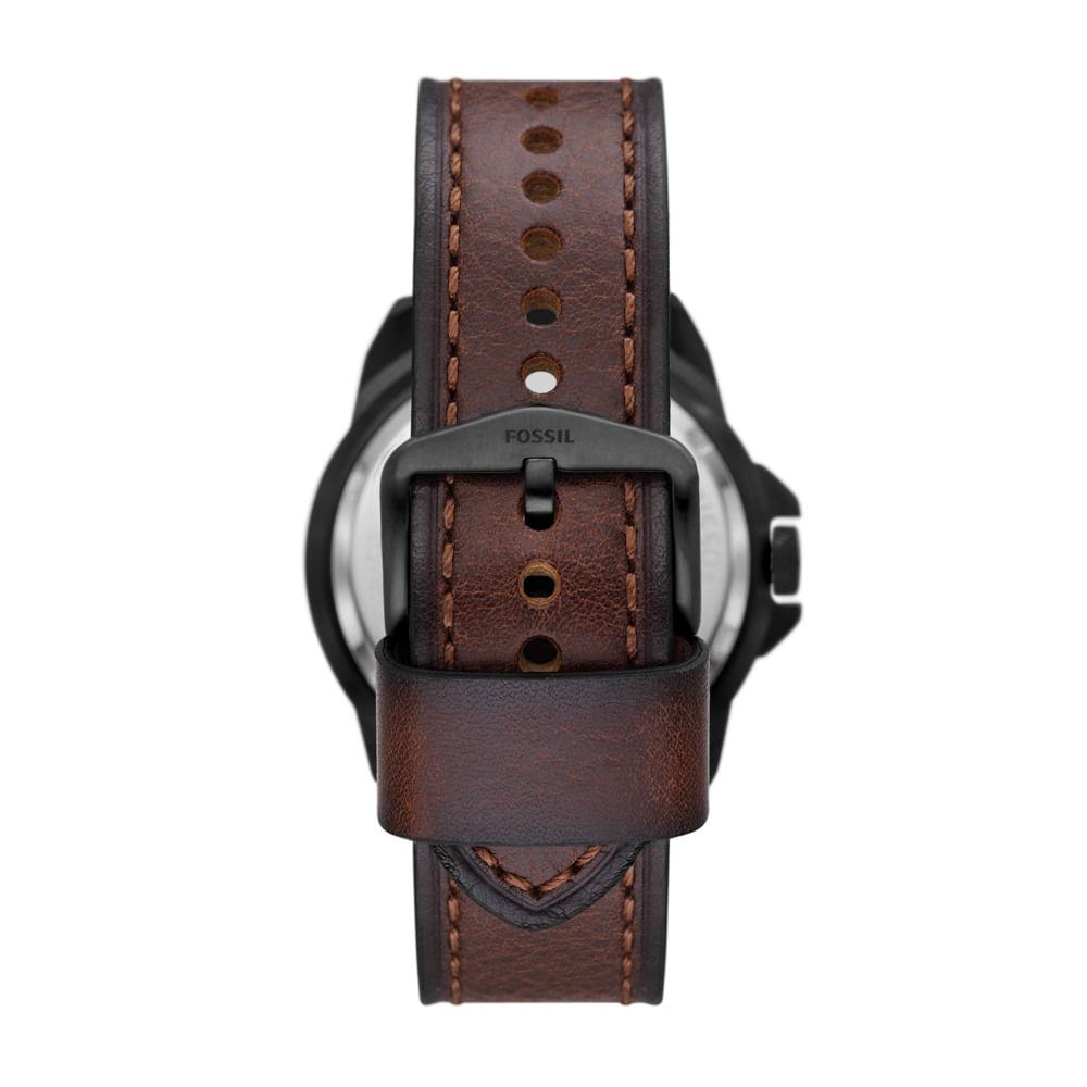 Relógio Fossil Masculino Bronson Preto - ME3219/0PN - 3