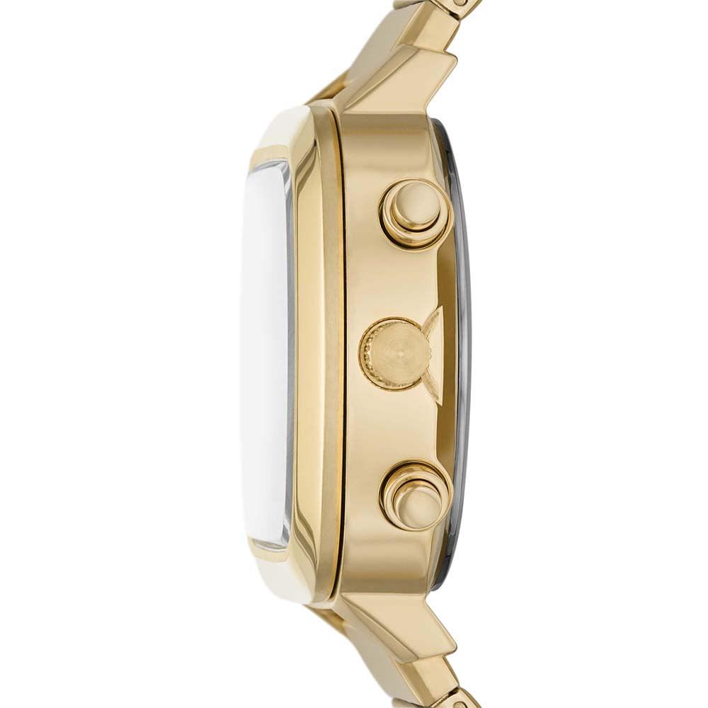 Relógio Fossil Masculino Retro Anadigital Dourado - FS5889/1DN - 2