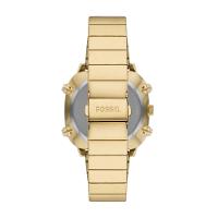 Relógio Fossil Masculino Retro Anadigital Dourado - FS5889/1DN - 3