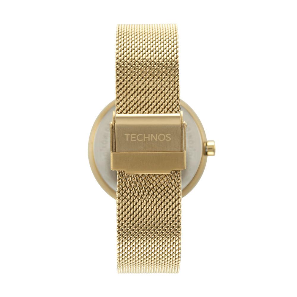 Relógio Technos Feminino Slim Dourado - GL22AG/1P - 3