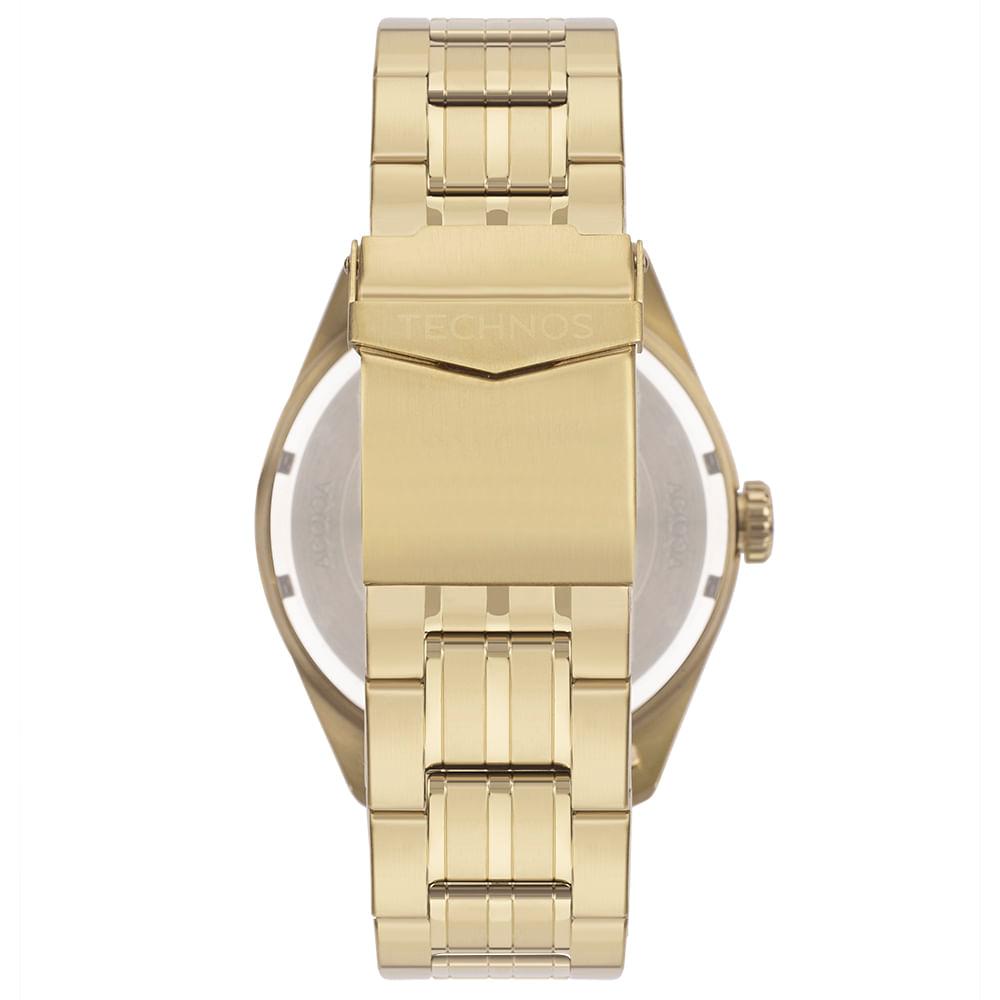 Relógio Technos Masculino Grandtech Dourado - JR20AA/1D - 3