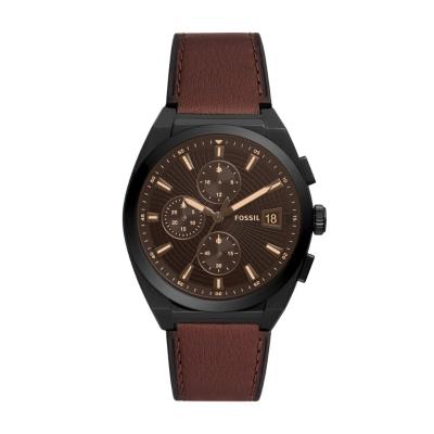 Relógio Fossil Masculino Everett Preto - FS5798/0PI
