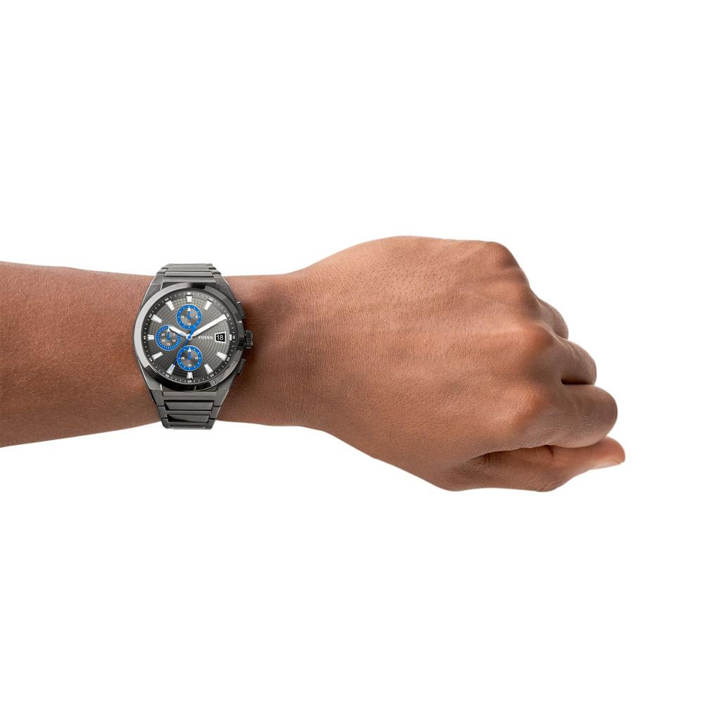 Relógio Fossil Masculino Everett Grafite - FS5830/1FI - 4