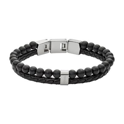 Pulseira Fossil Masculino Preto - JF02763040/I