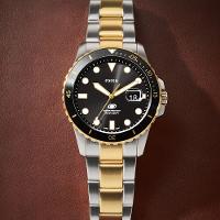 Relógio Fossil Masculino Blue Prata - FS6031/1KN - 6