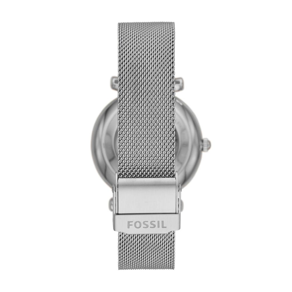 Relógio Fossil Feminino Carlie Prata - ME3176/1KN - 3