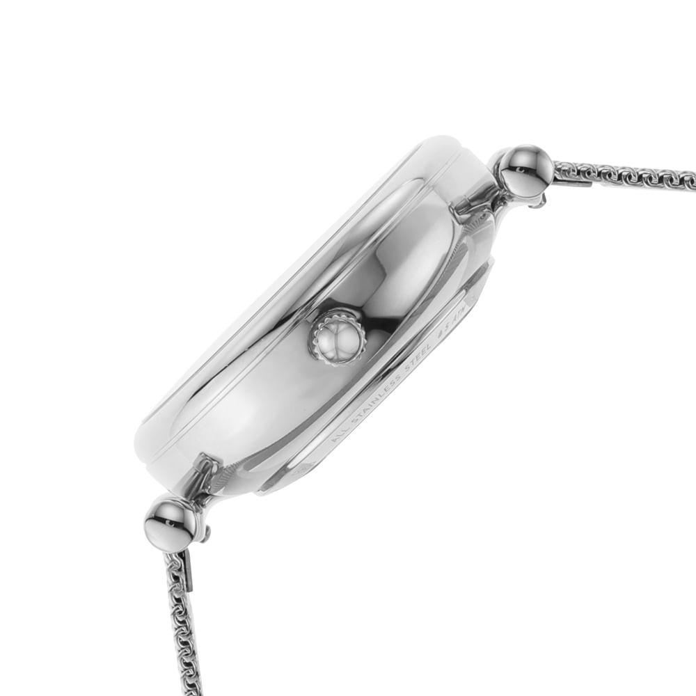 Relógio Fossil Feminino Carlie Prata - ME3176/1KN - 5