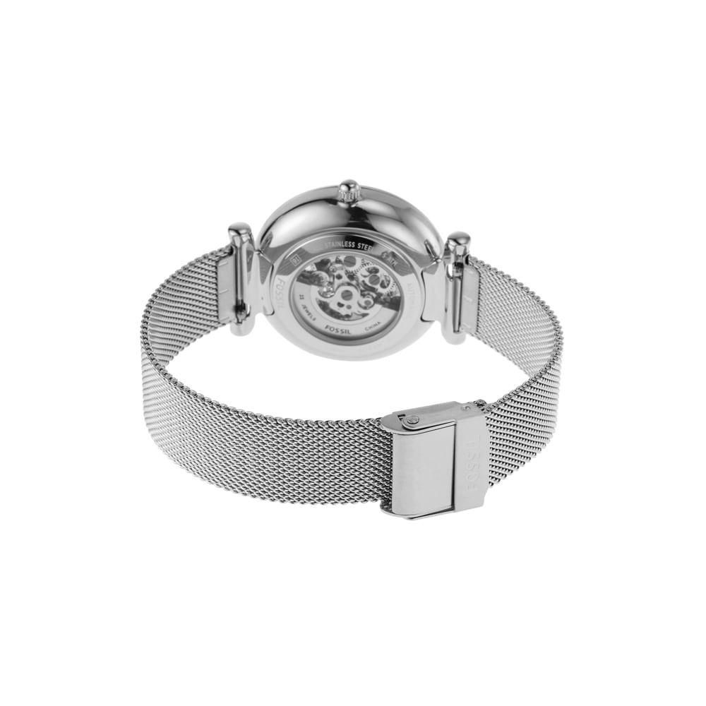 Relógio Fossil Feminino Carlie Prata - ME3176/1KN - 8