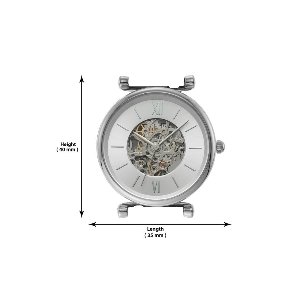 Relógio Fossil Feminino Carlie Prata - ME3176/1KN - 9