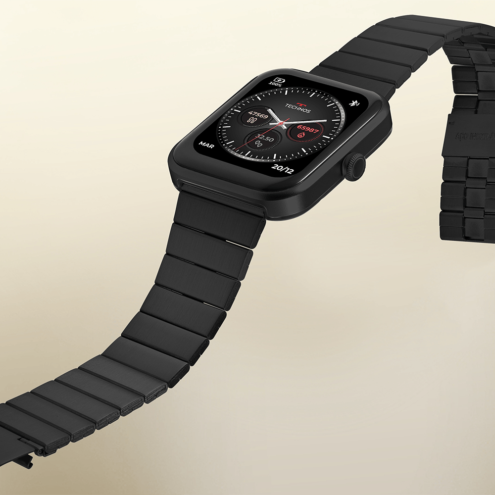 Smartwatch Technos Connect MAX Preto - TMAXAI/C7P - 4