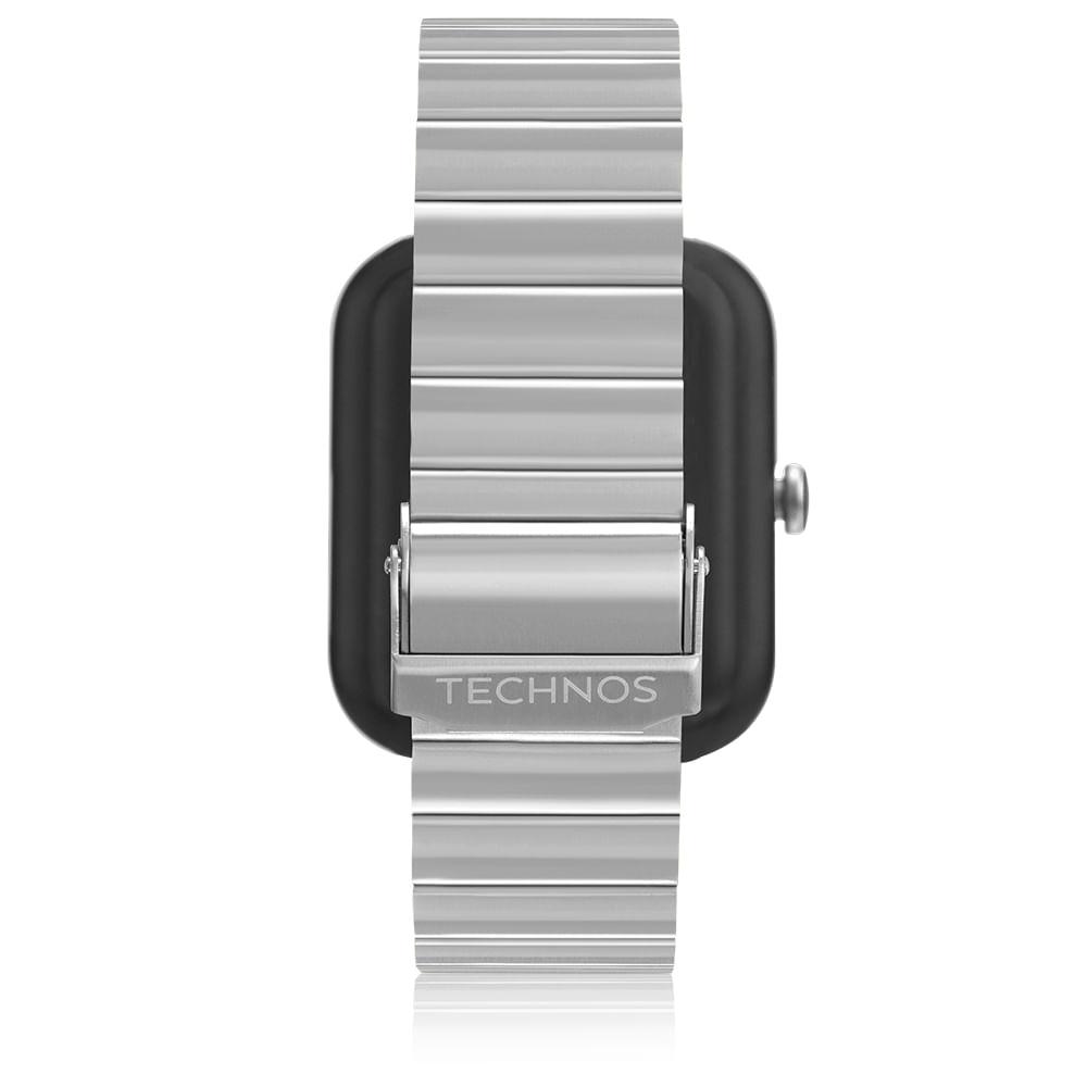 Smartwatch Technos Connect MAX Prata e Rosa - TMAXAK/C7K - 3