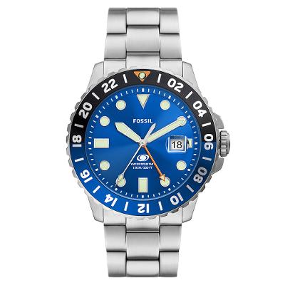 Relógio Fossil Masculino Blue Prata - FS5991/1AN
