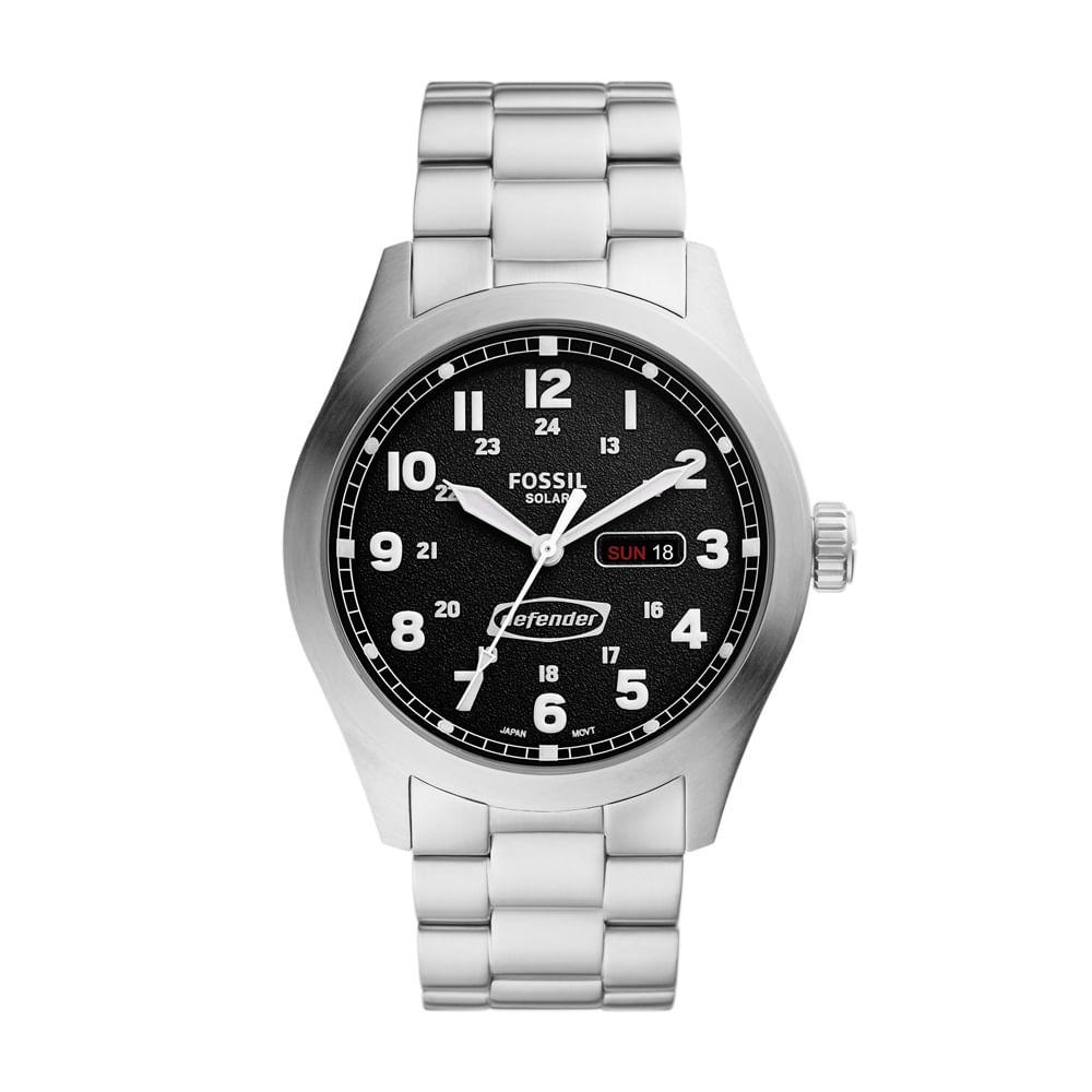 Relógio Fossil Masculino Defender Prata - FS5976/1KN - 1