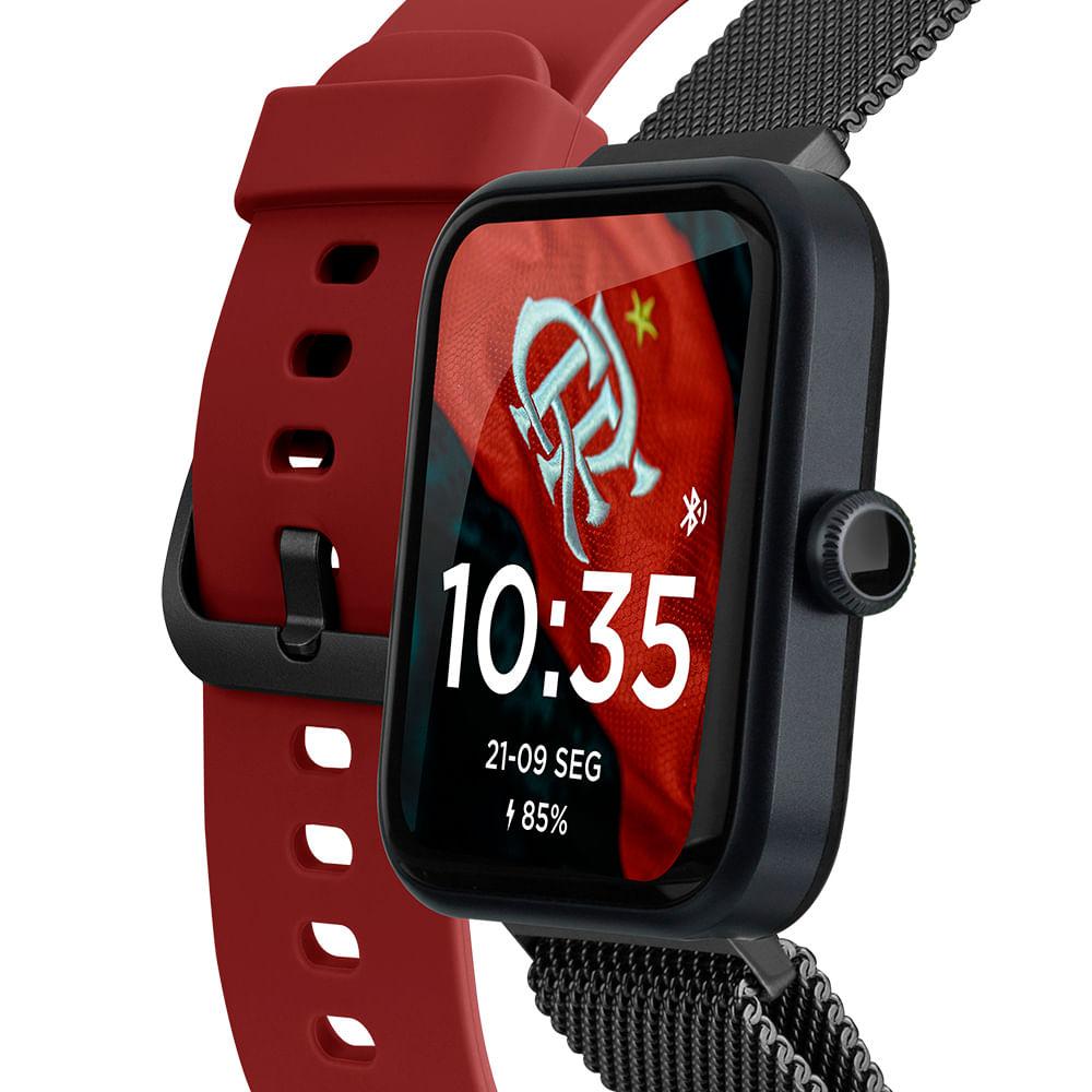 Smartwatch Technos Connect Max Flamengo Edição Especial - TMAXAG/7R - 7