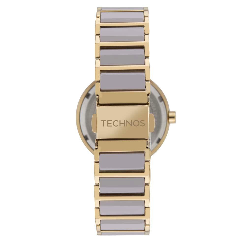 Relógio Technos Unissex Ceramic/saphire Dourado - 2015CE/1C - 3