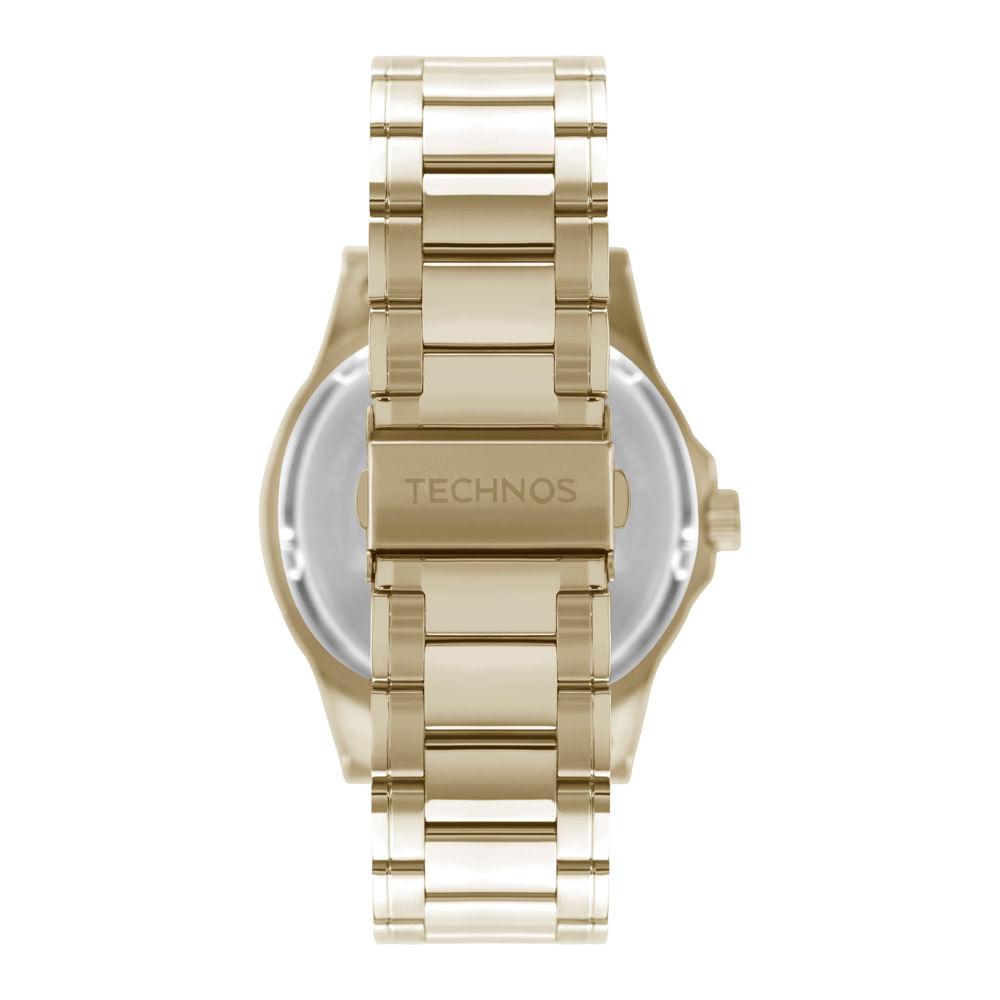 Relógio Technos Masculino Racer Dourado - 2117LFD/1B - 3