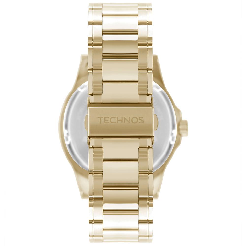 Relógio Technos Masculino Racer Dourado - 2115MZV/1A - 3