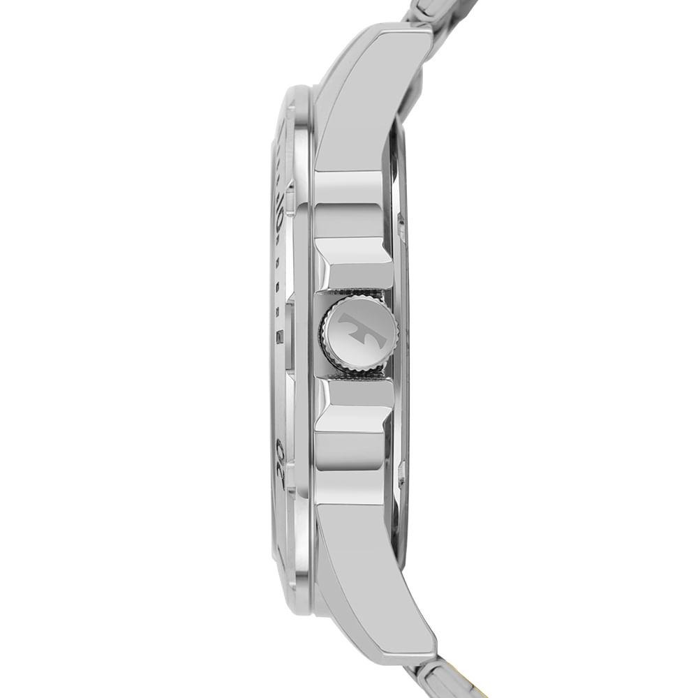 Relógio Technos Masculino Militar Prata - 2115NBQ/1A - 2