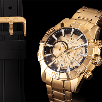 Relógio Technos Masculino Legacy Dourado - JS26AET/T1D - 6