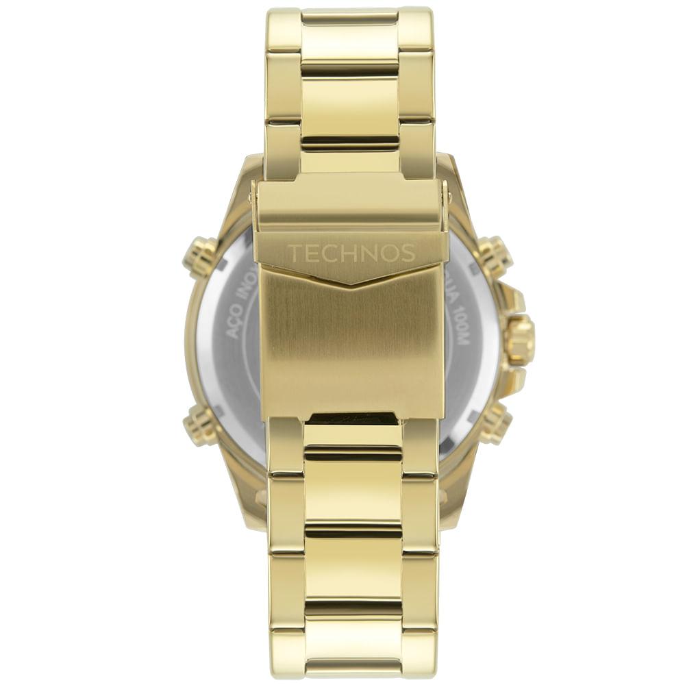 Relógio Technos Masculino Digitech Dourado - W23721AAA/1P - 3