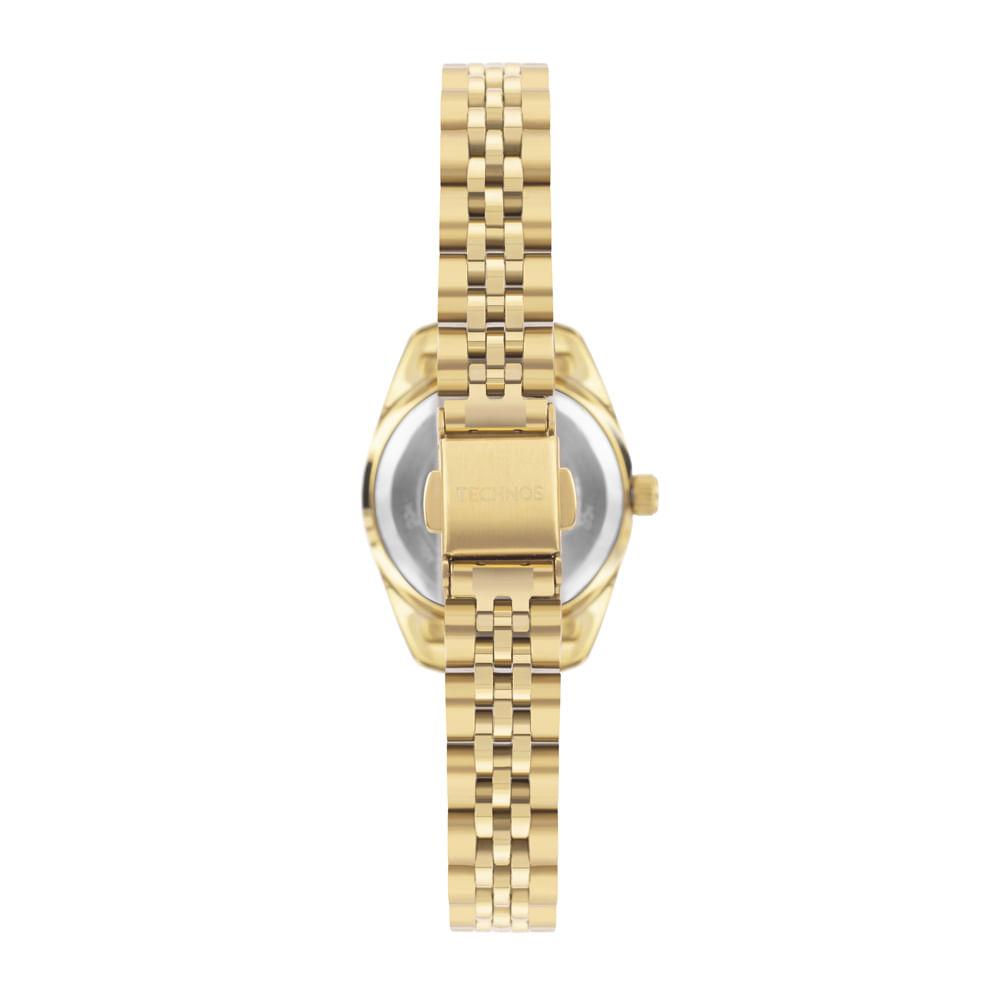 Relógio Technos Feminino Riviera Dourado - 2015CEO/1X - 3