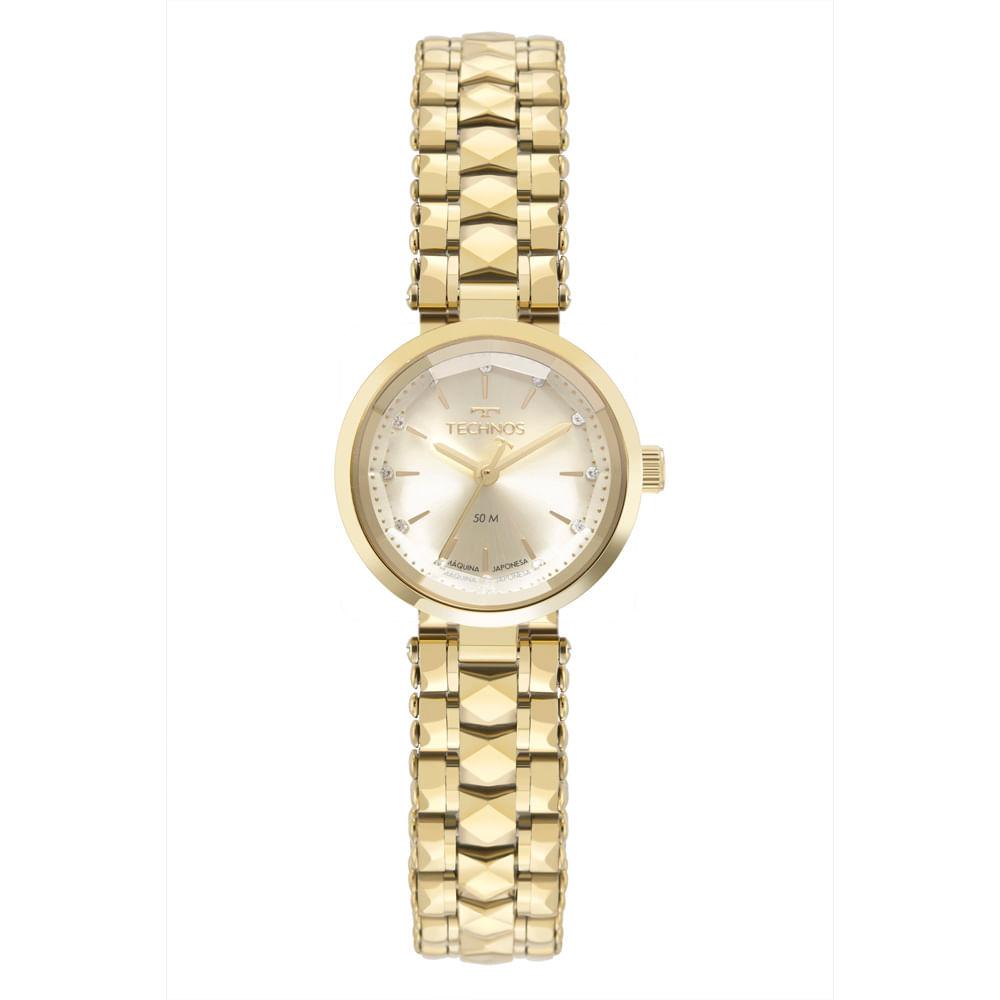 Relógio Technos Feminino Mini Joia Dourado - 2035MXIS/1X - 1