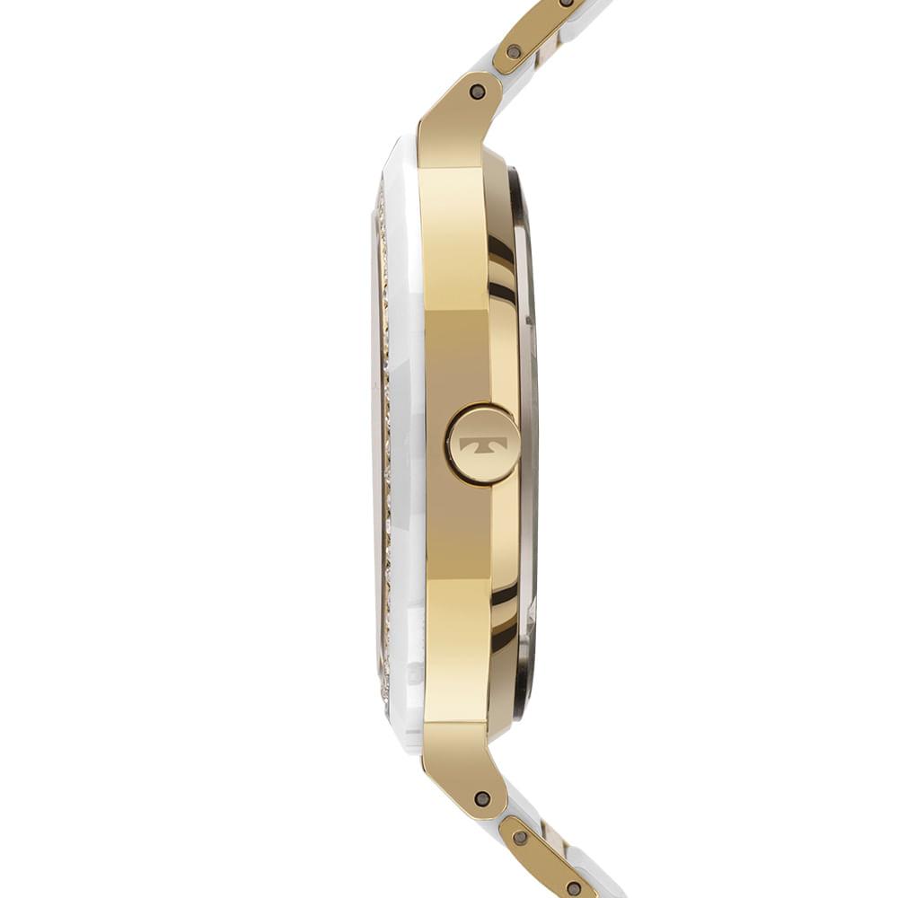 Relógio Technos Feminino Ceramic/saphire Dourado - 2036MRP/1B - 2