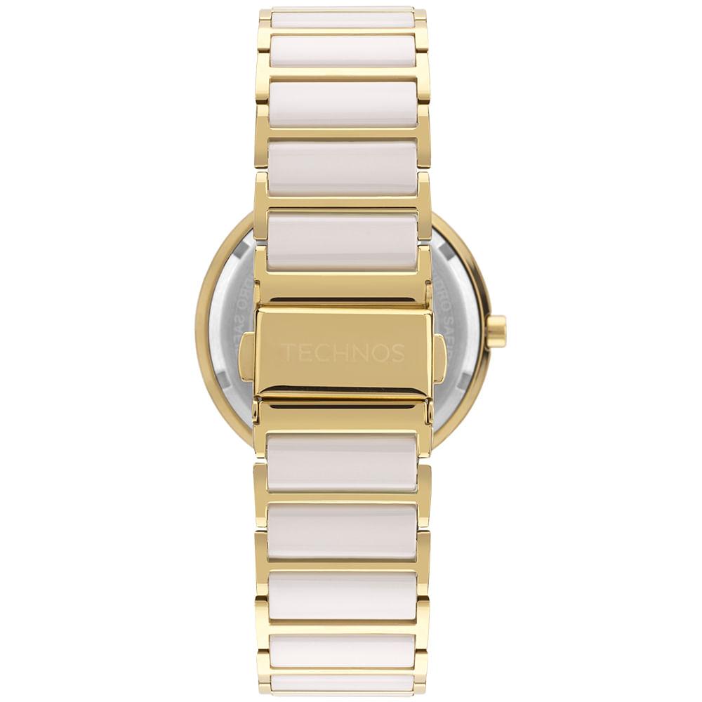 Relógio Technos Feminino Ceramic/saphire Dourado - 2036MRP/1B - 3