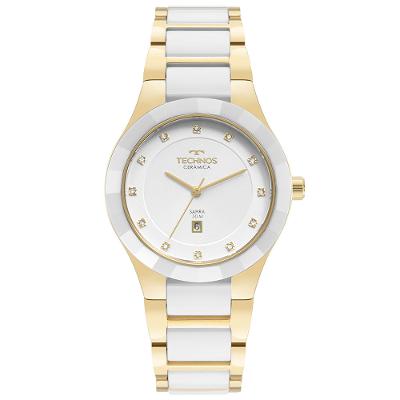 Relógio Technos Feminino Ceramic/saphire Dourado - 2015CEN/1B