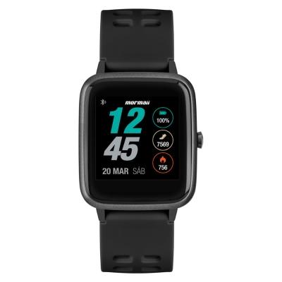 Relógio Smartwatch Mormaii Life Unissex Full Display Preto - MOLIFEAB/8P