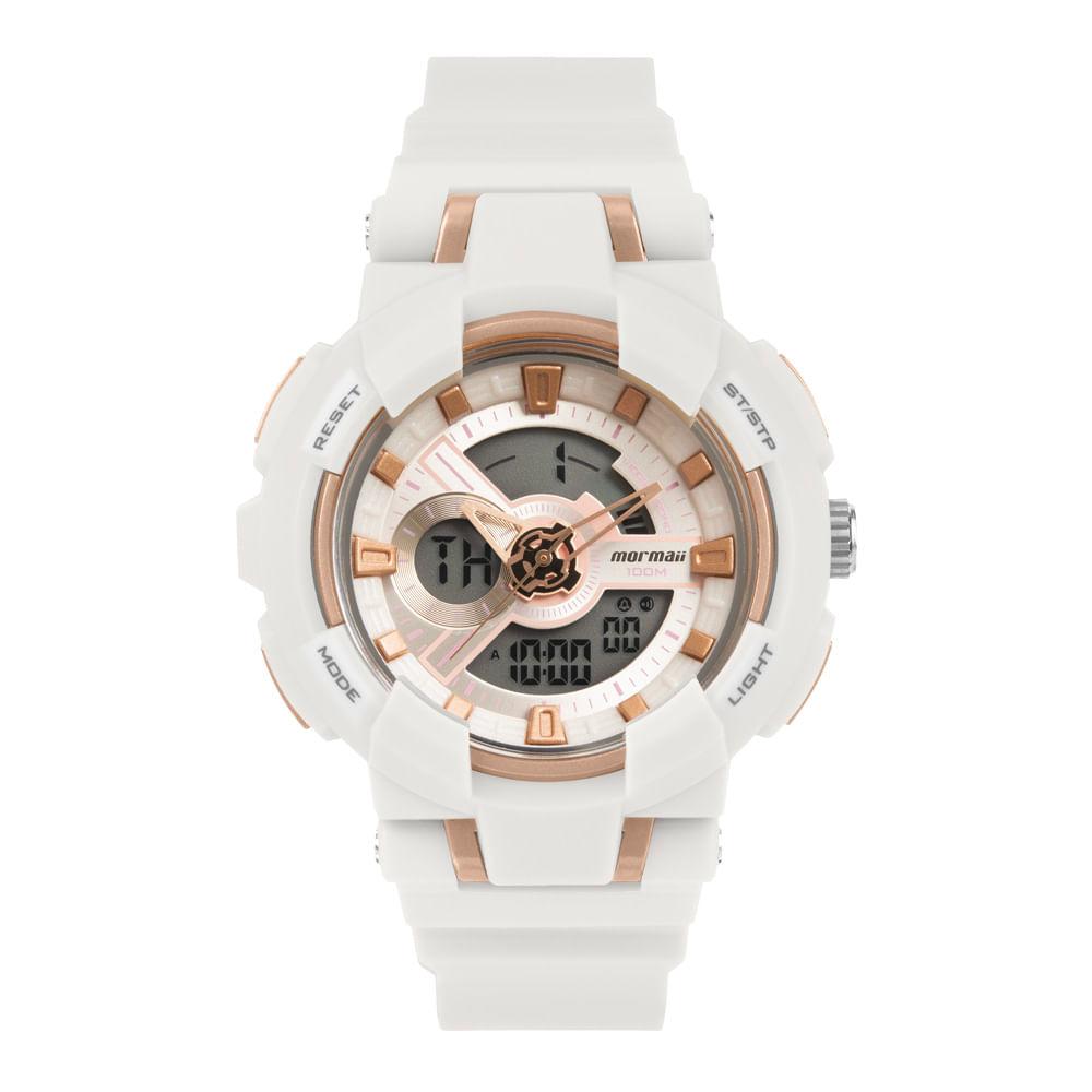 Relógio Mormaii Feminino Sports Branco(A) - MO16718/8B - 1