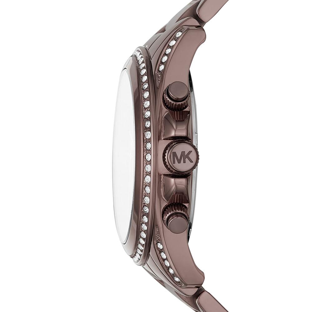 Relógio Michael Kors Feminino Ritz Marrom MK6764/1JN - 2