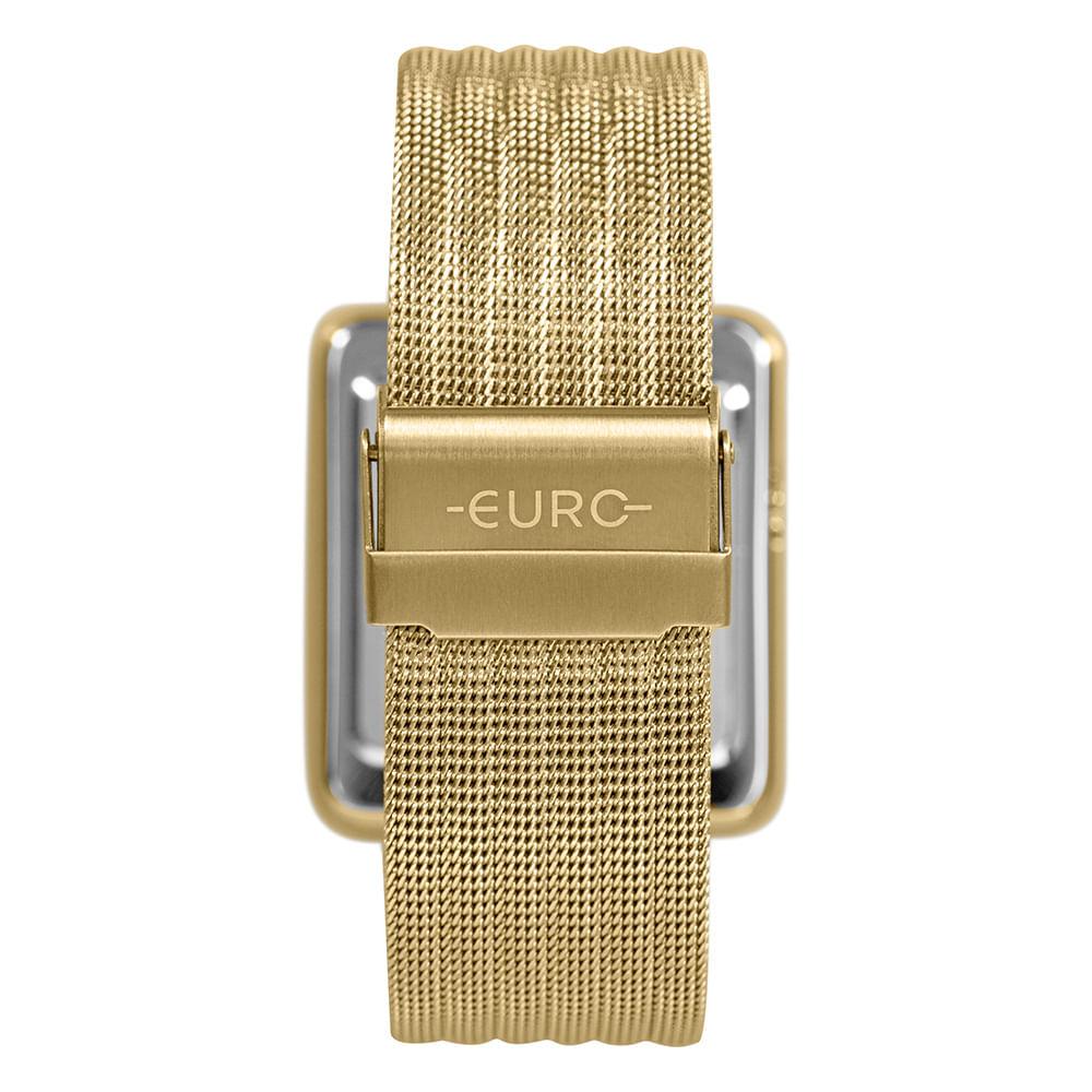 Relógio Euro Feminino Fashion Fit Led Dourado - EUBJ3937AA/4F - 3