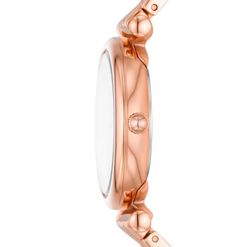 Relógio Fossil Feminino Carlie Rosé - ES5202/1JN - 2