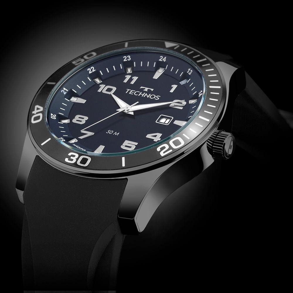 Relógio Technos Masculino Racer  Grafite - 2115MQOS/2A - 7