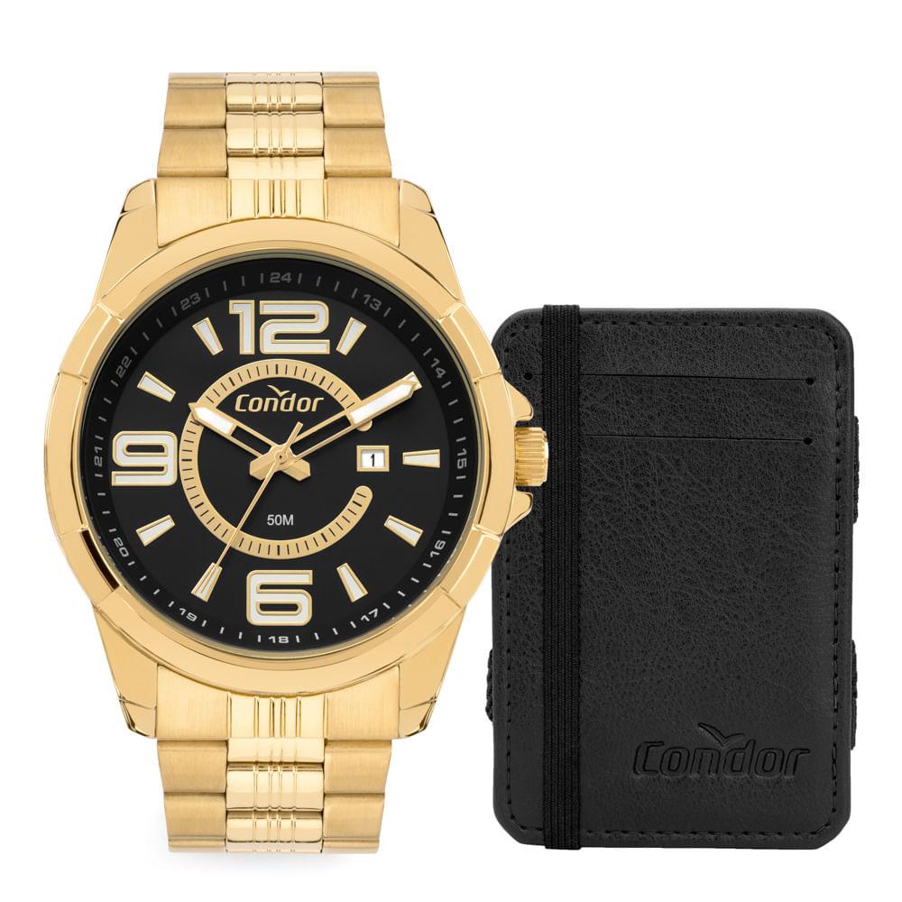 Kit Condor Masculino Speed Dourado - CO2115MVZ/K4P - 1