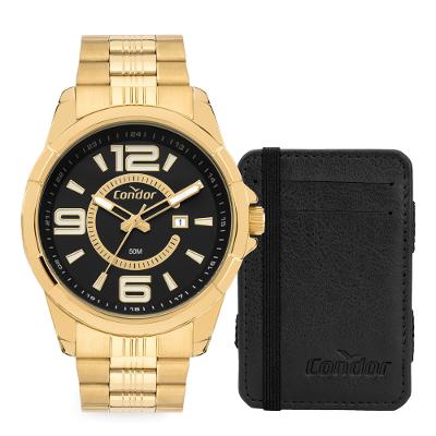 Kit Condor Masculino Speed Dourado - CO2115MVZ/K4P