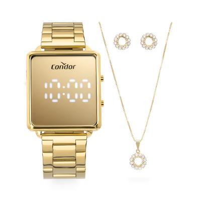 Kit Condor Feminino Digital Dourado - COMD1202AJW/K4X