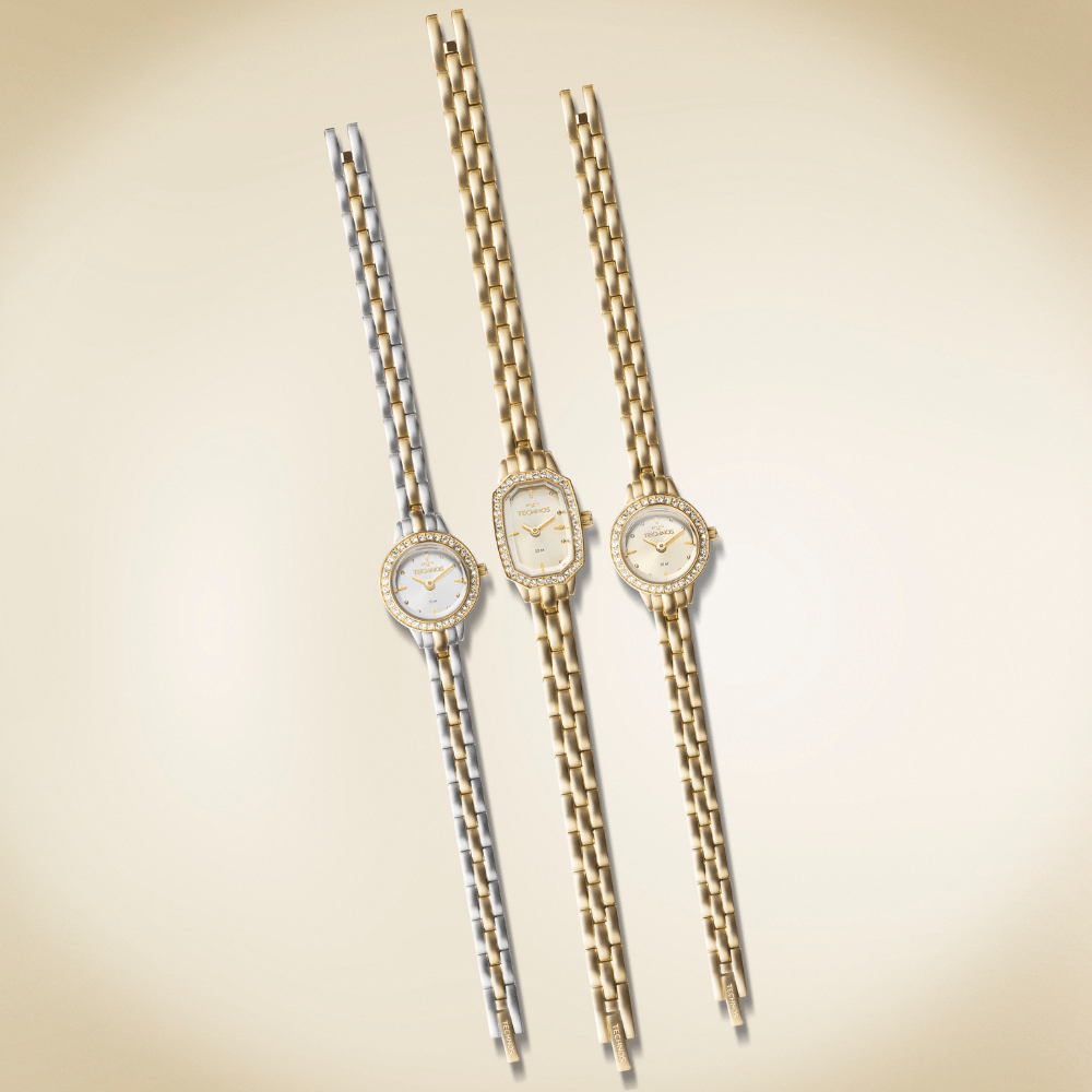 Relógio Technos Feminino Mini Joia Dourado - 5Y20LT/1D - 6
