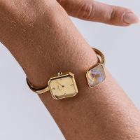 Relógio Technos Feminino Crystal Dourado - 751AA/1D - 3