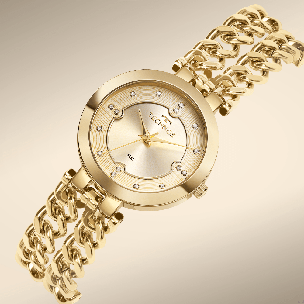 Relógio Technos Feminino Elos Dourado - 2035MZM/1D - 4